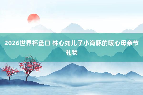 2026世界杯盘口 林心如儿子小海豚的暖心母亲节礼物